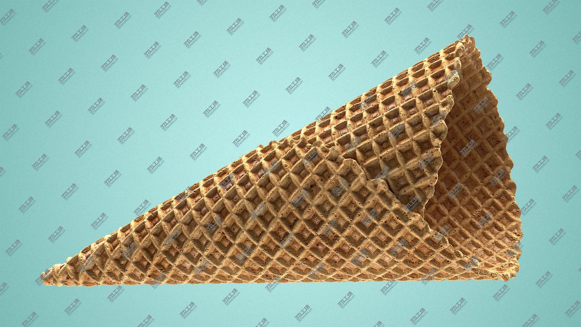 images/goods_img/2021040162/3D Natural Waffle Cone Type B model/4.jpg